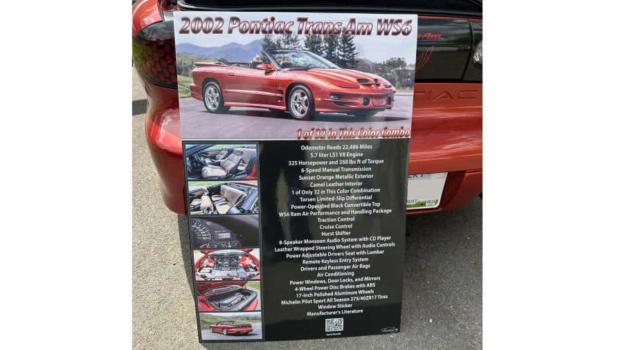 2002 Pontiac Firebird Trans Am 4th Gen - Image 8 of 8