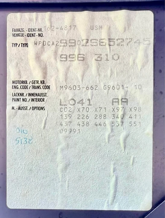 2002 Porsche 996 Carrera - Image 12 of 15