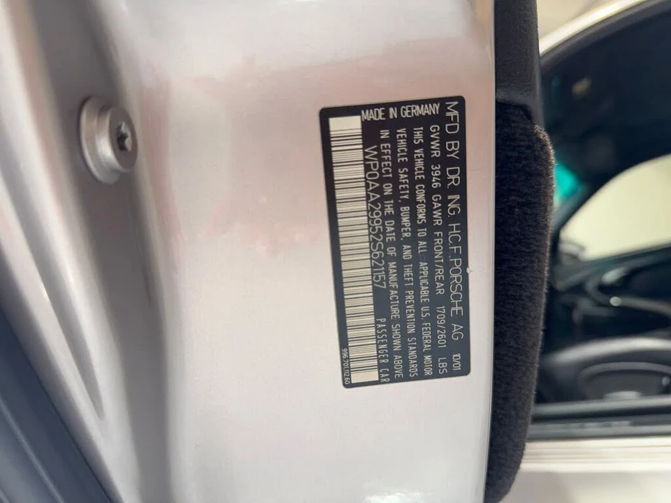 2002 Porsche 996 Carrera - Image 18 of 18