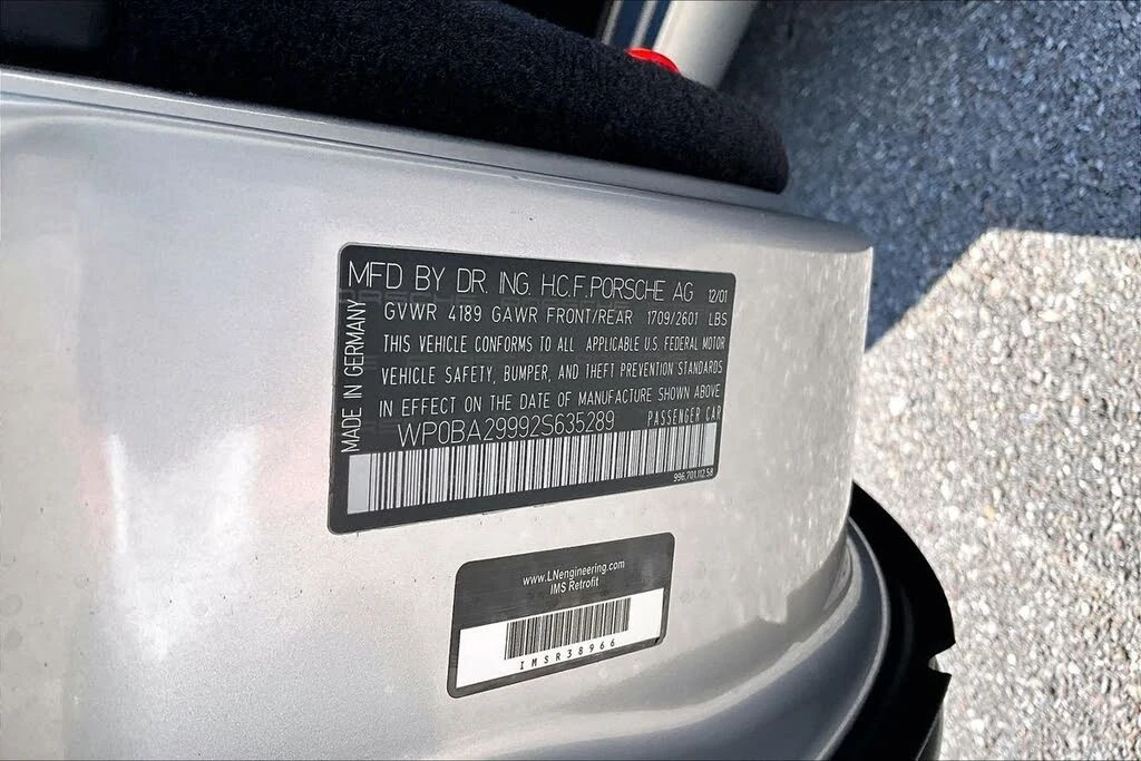 2002 Porsche 996 Carrera - Image 18 of 31