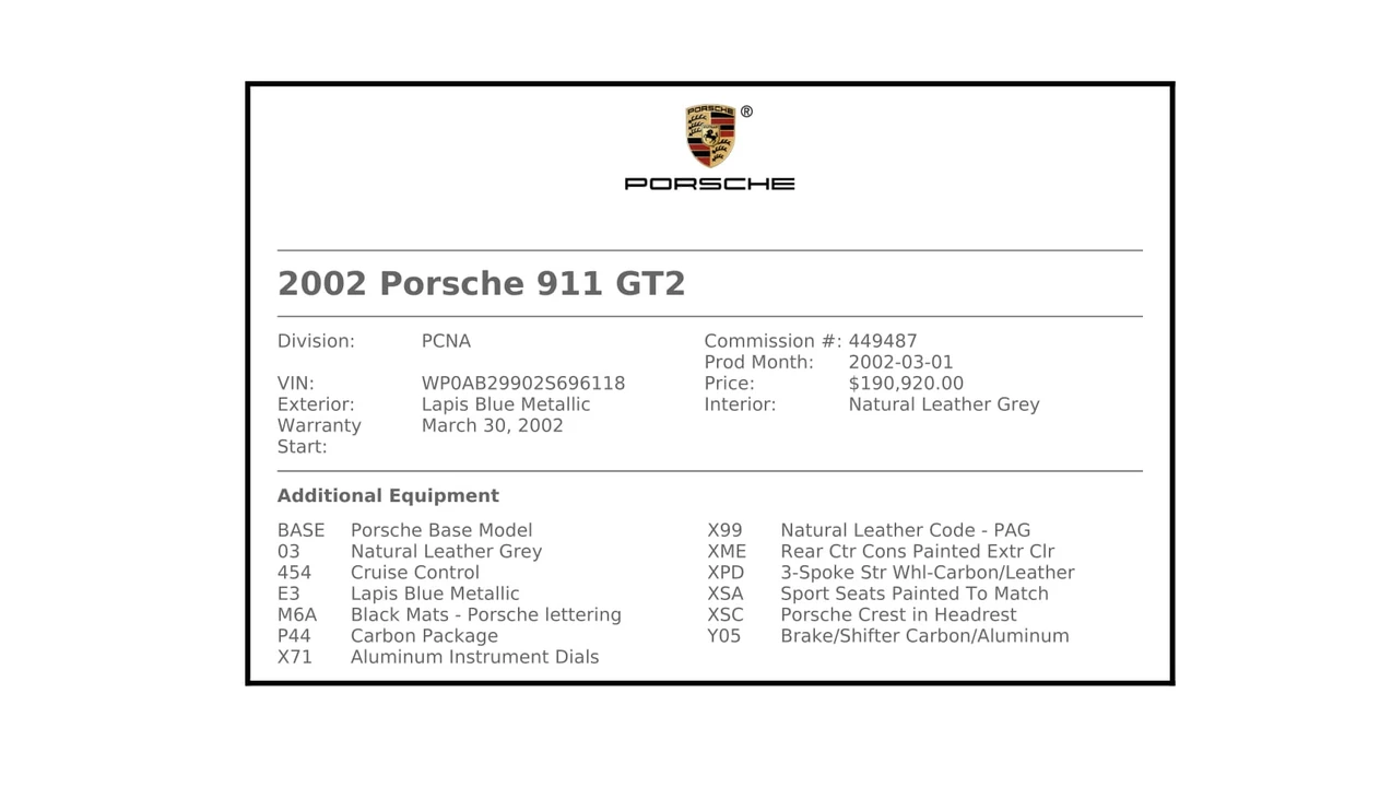 2002 Porsche 996 Turbo - Image 25 of 31