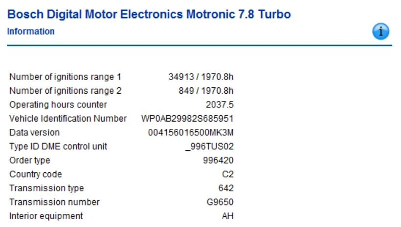 2002 Porsche 996 Turbo - Image 12 of 12