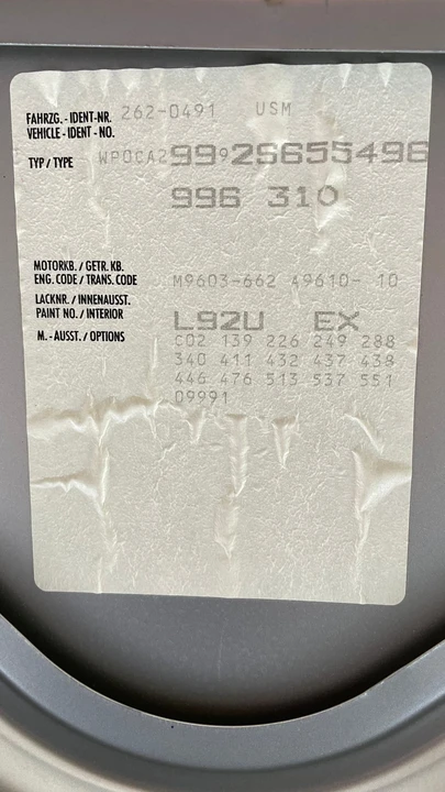 2002 Porsche 996 Carrera - Image 3 of 31