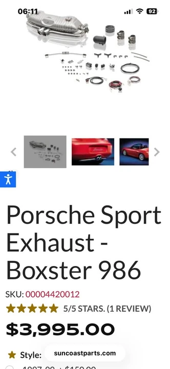 2002 Porsche 986 Boxster - Image 6 of 6