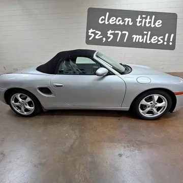 2002 Porsche Boxster Roadster 2D