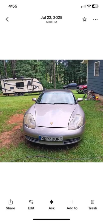 2002 Porsche 986 Boxster - Image 4 of 5