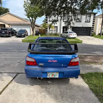 2002 Subaru Impreza WRX Limited Sedan