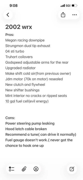 2002 Subaru Impreza WRX 2nd Gen - Image 7 of 7