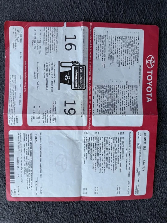 2002 Toyota 4Runner 3rd Gen - Image 15 of 15