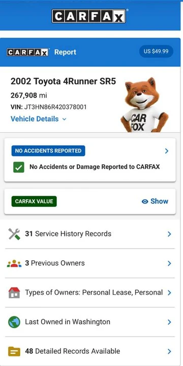 2002 Toyota 4Runner 3rd Gen - Image 18 of 18