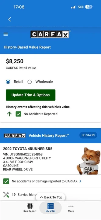 2002 Toyota 4Runner 3rd Gen - Image 14 of 15