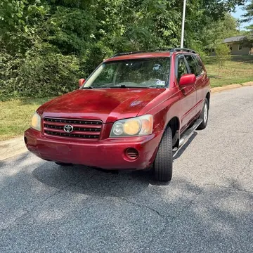 2002 Toyota Highlander Limited Sport Utility 4D