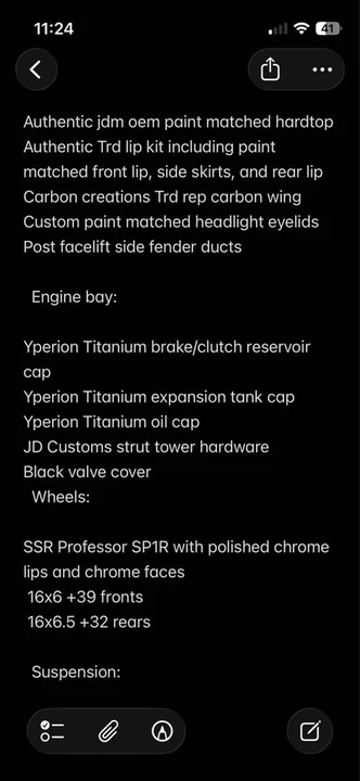 2002 Toyota MR2 Spyder/MR-S - Image 9 of 10