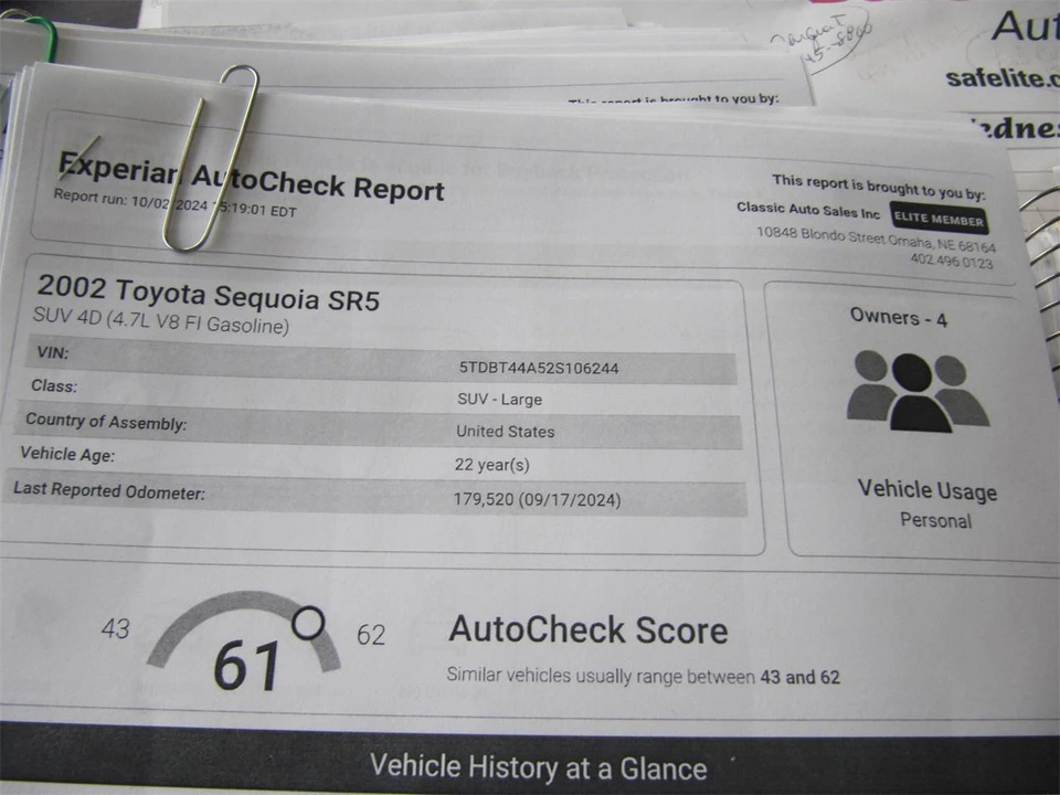 2002 Toyota Sequoia 1st Gen - Image 31 of 31
