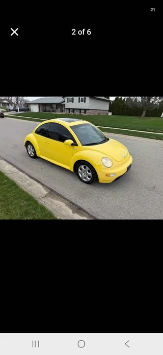 2002 Volkswagen New Beetle - Image 2 of 6