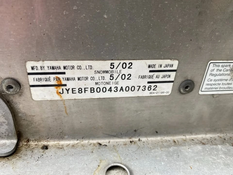 2002 Yamaha - Image 4 of 8