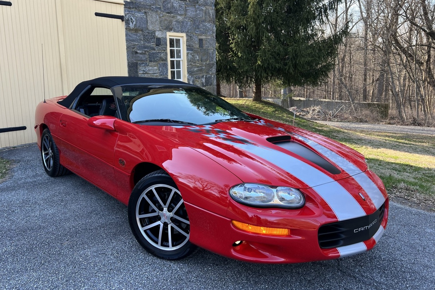 7k-Mile 2002 Chevrolet Camaro SS SLP Convertible 35th Anniversary 6-Speed