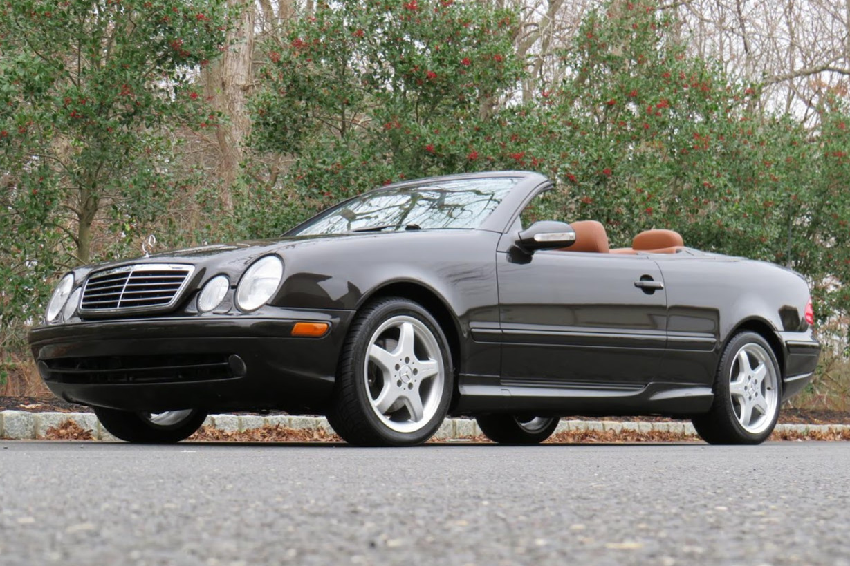 22k-Mile 2002 Mercedes-Benz CLK430 Cabriolet Designo Edition