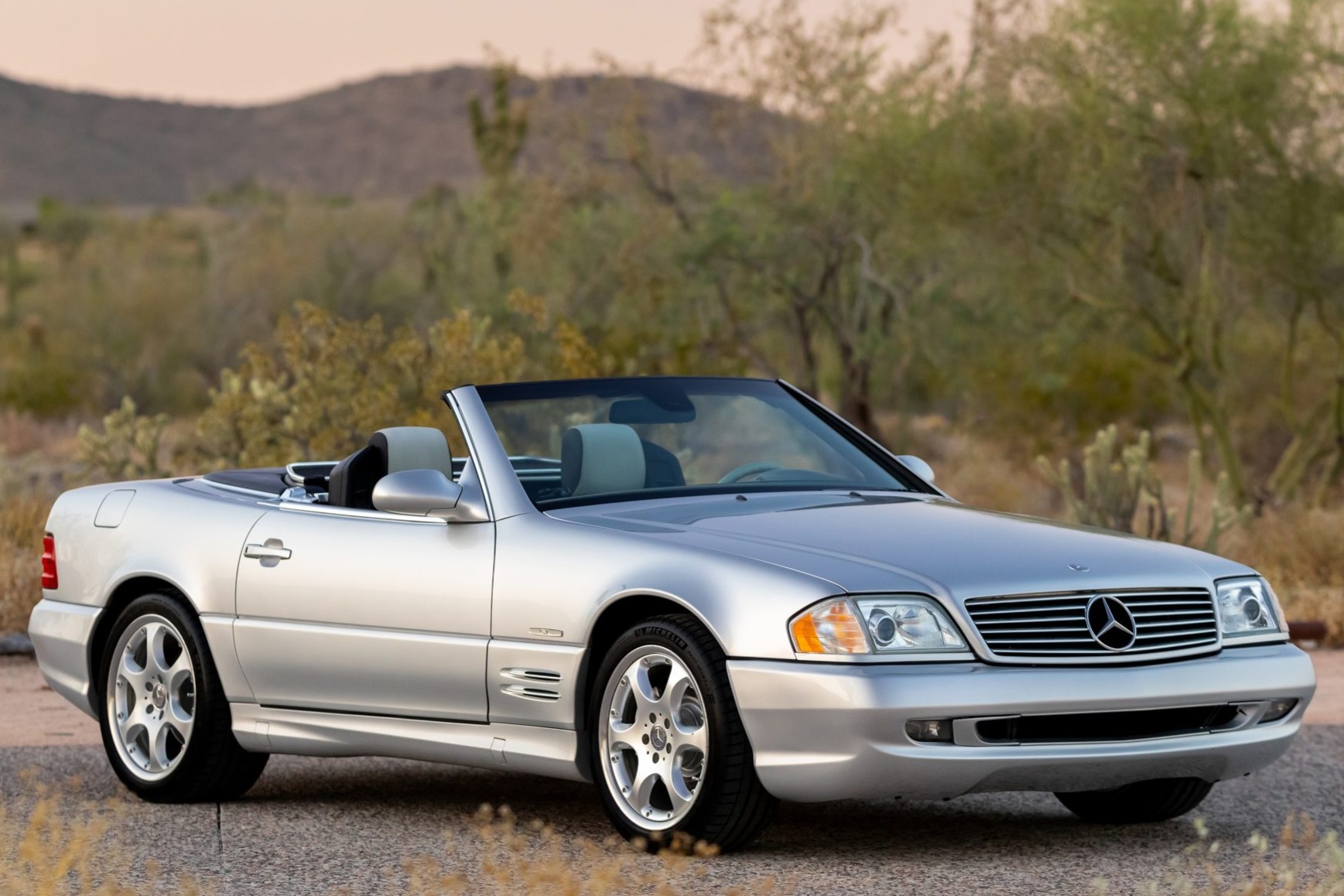 2002 Mercedes-Benz SL500 Silver Arrow