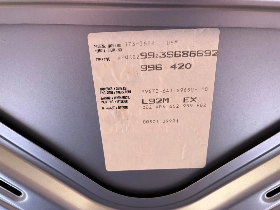 2003 Porsche 996 Turbo - Image 7 of 23