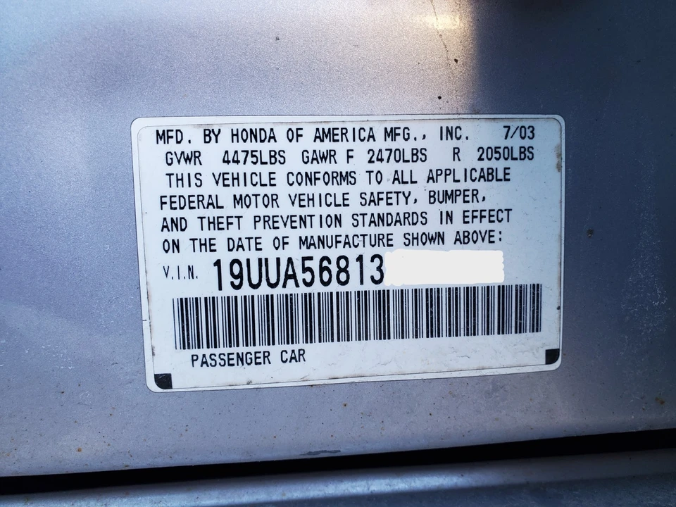 2003 Acura TL 2nd Gen - Image 3 of 14