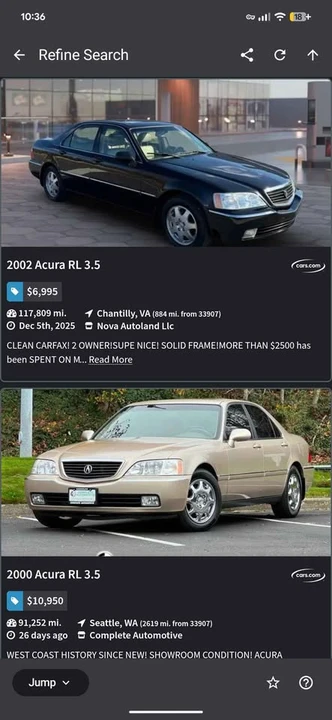 2003 Acura RL 1st Gen - Image 11 of 13