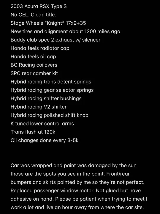 2003 Acura RSX Type-S - Image 12 of 12