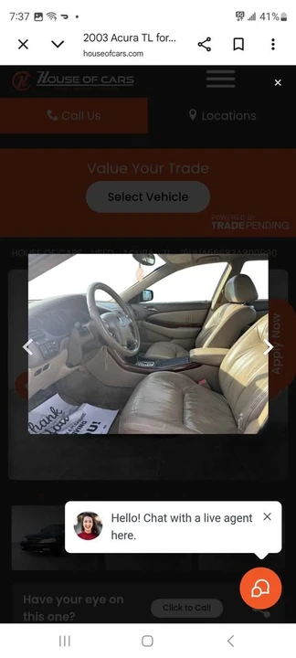 2003 Acura TL 2nd Gen - Image 3 of 3