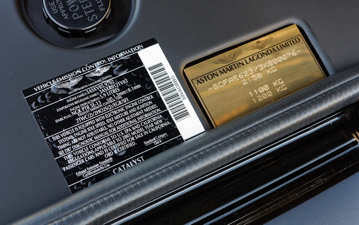 2003 Aston Martin DB AR1 - Image 29 of 31