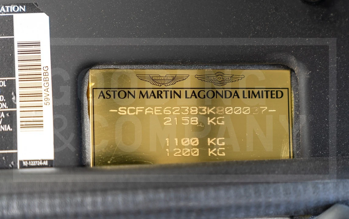 2003 Aston Martin DB AR1 - Image 18 of 20