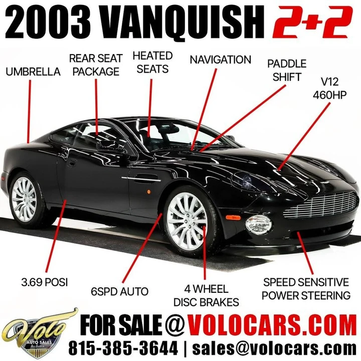 2003 Aston Martin Vanquish 1st Gen - Image 6 of 31