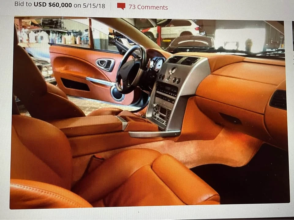 2003 Aston Martin Vanquish 1st Gen - Image 8 of 9