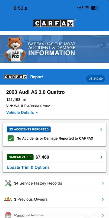 2003 Audi C5 A6 - Image 3 of 16