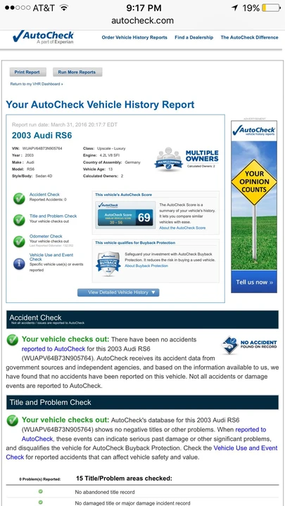 2003 Audi C5 RS6 - Image 15 of 15