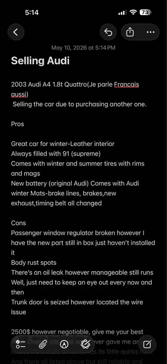 2003 Audi B6 A4 - Image 7 of 8