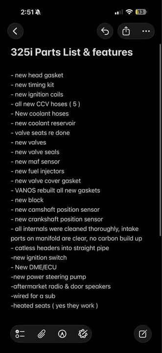 2003 BMW E46 3 Series - Image 9 of 9