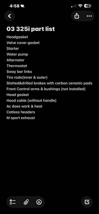 2003 BMW E46 3 Series - Image 6 of 6