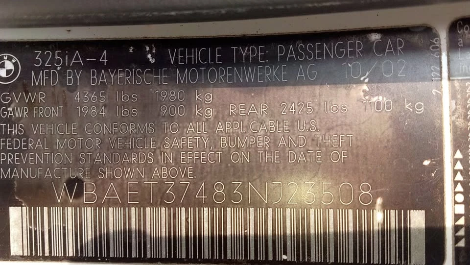 2003 BMW E46 3 Series - Image 7 of 15