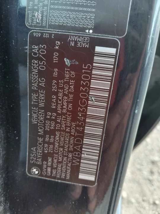 2003 BMW E39 5 Series - Image 10 of 18