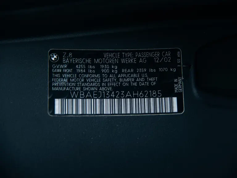 2003 BMW Z8 - Image 29 of 31