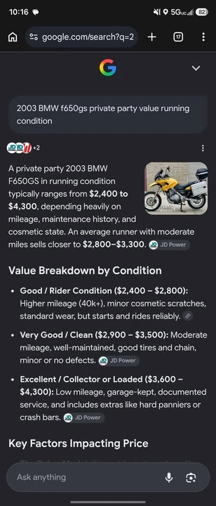 2003 BMW F650 - Image 7 of 7