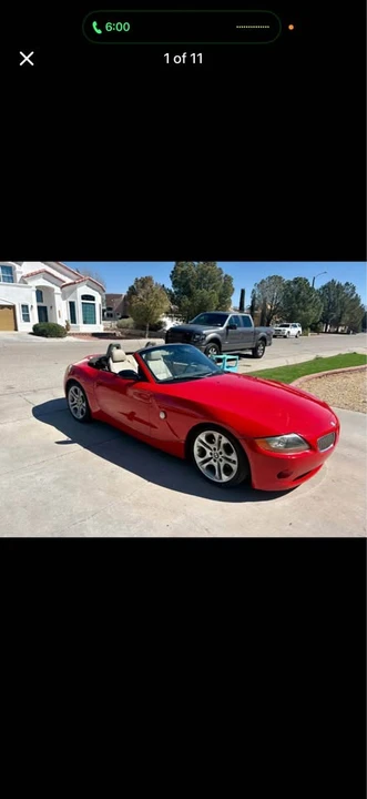 2003 BMW E85 Z4 Roadster - Image 6 of 6