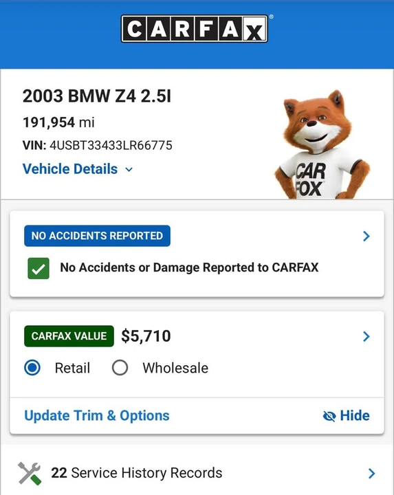2003 BMW E85 Z4 Roadster - Image 16 of 16