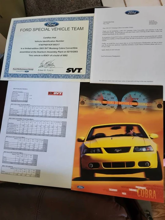 2003 Ford SN95 Mustang Cobra - Image 20 of 21