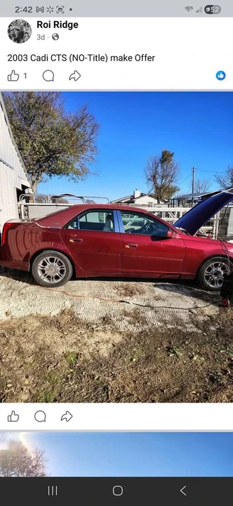 2003 Cadillac CTS 1st Gen - Image 4 of 7