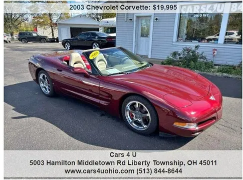 2003 Chevrolet Corvette 50th Anniversary Convertible
