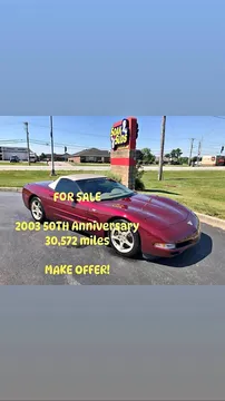 2003 Chevrolet Corvette Convertible 2D