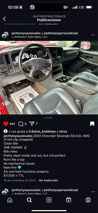 2003 Chevrolet Silverado 1st Gen - Image 8 of 9