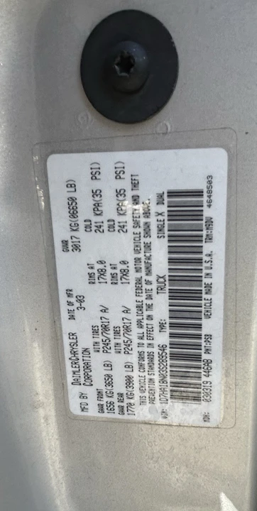 2003 Dodge Ram 3rd Gen - Image 17 of 26