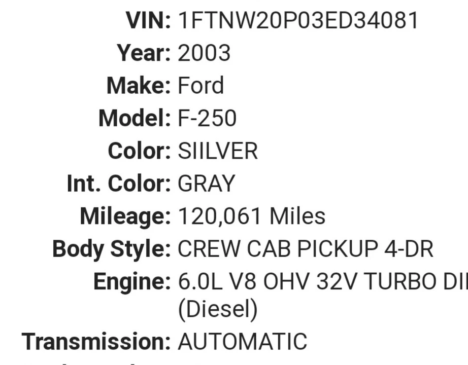 2003 Ford Super Duty 1st Gen - Image 16 of 20